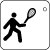 pictogramme tennis